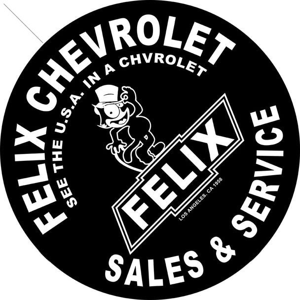 FELIX CHEVROLET SERVICE SIGN