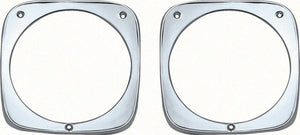 HEADLIGHT BEZELS 1964 1965 1966 CHEVROLET TRUCK C10 C20 C30