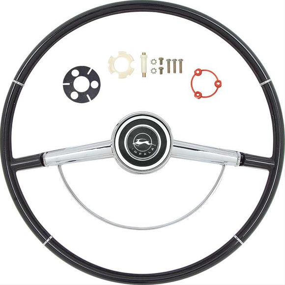 STEERING WHEEL 1964 CHEVROLET IMPALA  17 INCH WHEEL