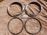 HEADLIGHT BEZELS AND RINGS  CHEVROLET CAR 1949/1952  TRUCK 1947/1955