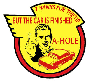 A HOLE DECAL