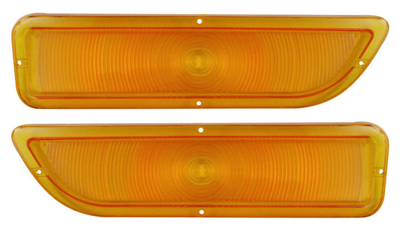 PARKING LIGHT LENS GMC TRUCKS 1962 1963 1964 1965 1966 AMBER 1PR