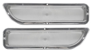 PARKING LIGHT LENS GMC TRUCK 1962 1963 1964 1965 1966 CLEAR 1 PAIR