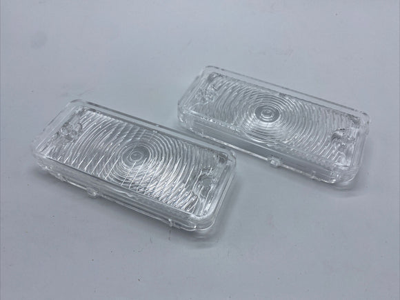 PARKING LIGHT LENS CHEVROLET TRUCK 1967 1968  CLEAR LENS 1 PAIR