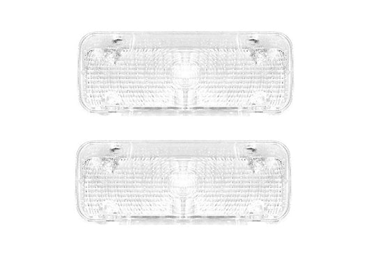 PARKING LIGHT LENS CHEVROLET TRUCK 1971 1972 CLEAR  1 PAIR