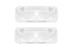 PARKING LIGHT LENS CHEVROLET TRUCK 1971 1972 CLEAR  1 PAIR