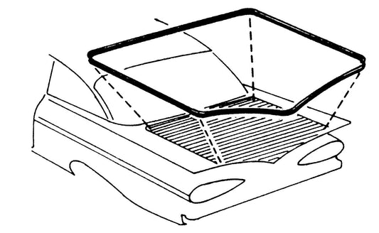 1958 1959 1960 1961 1962 1963 1964 CHEVY IMPALA BEL AIR BISCAYNE TRUNK SEAL