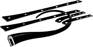 1947 1948 1949 1950 1951 1952 CHEVY/GMC TRUCK FRONT FENDER GASKET KIT