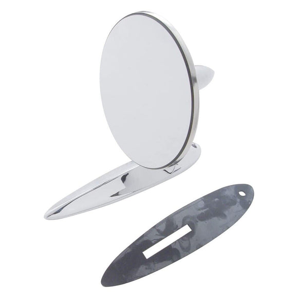 SIDE MIRROR CHEVROLET CARS 1955 1956 1957 BELAIR 210 NOMAD 150 MODELS CONVEX GLASS