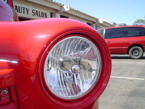 HEADLIGHT 7 INCH CRYSTAL 31387 CARS AND TRUCKS