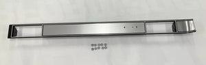 1981-1987 CHEVROLET GMC PICKUP BLAZER SUBURBAN DASH AC VENT PLATE BRUSHED ALUM