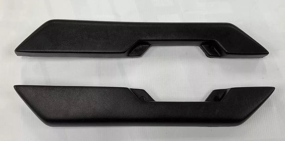 1981-1987 Chevrolet GMC Truck Blazer Crew Cab Black Front Arm Rest Pair 88-91