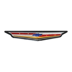 1961 CHEVROLET IMPALA FRONT GRILL EMBLEM 283 IMPALA BELAIR BISCAYNE