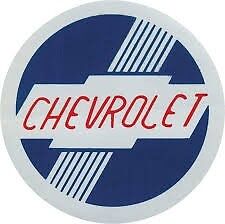 1953-55 CHEVROLET Heater Decal, Standard /Deluxe QUALITY LICENSED DECAL.