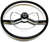 BUTTERFLY STEERING WHEEL. IVORY COLOR