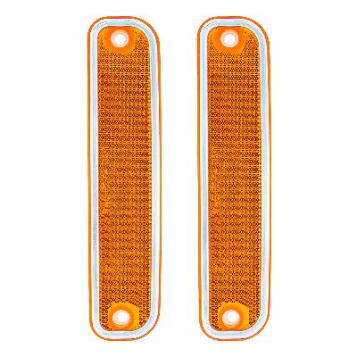 Side Marker Light with Stainless Steel Trim for 1973-80 Chevrolet Truck (Pair)