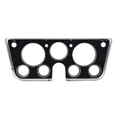 Dash Bezel for 1969-72 Chevy & GMC Truck with 7 Gauge (Black & Chrome)