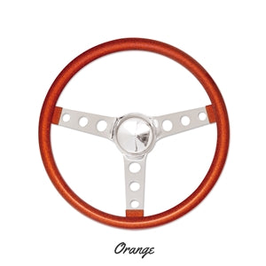 13.5” California Metal Flake: 3-Hole Spoke Steering Wheels