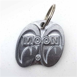 MOON Cast Aluminum Key Chain