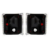 Tail Light Assembly with Aluminum Trim for 1973-87 Chevy & GMC Truck (Pair)