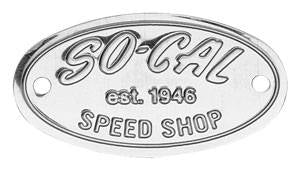 SoCal Speed Shop Stainless Steel Tag