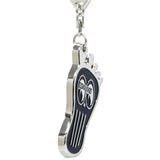 Mooneyes Barefoot Gas’s Pedal Metal Key Ring