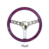 13.5” California Metal Flake: 3-Hole Spoke Steering Wheels