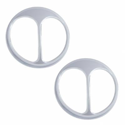 Chrome Cat Eye’s Headlight Cover (Pair) 7 inch