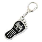 Mooneyes Barefoot Gas’s Pedal Metal Key Ring