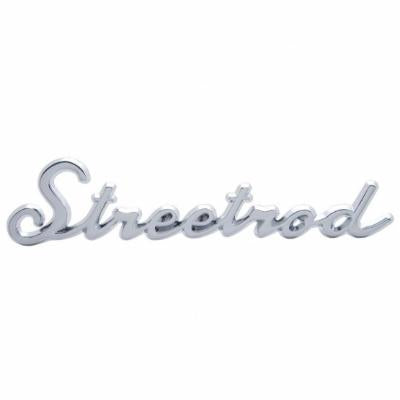 Chrome “Streetrod” Script Emblem with Stud