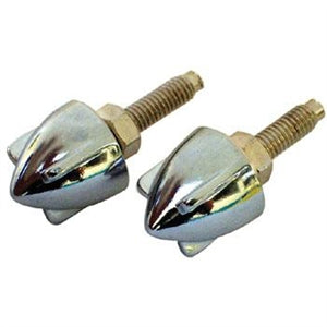 Chrome Winged Bullet Bolts