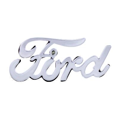 Chrome Vintage “Ford” Script Emblem