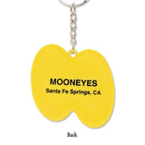 MOON Eyes Logo Keychain (Yellow)