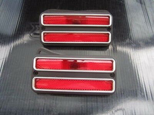 SIDE MARKER 1968 TO 1972 CHEVROLET GMC TRUCKS  DELUXE RED